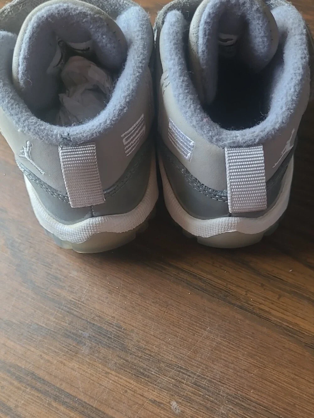 Baby Nike Air Jordan 11 Retro TD 'Cool Grey' Size 6C